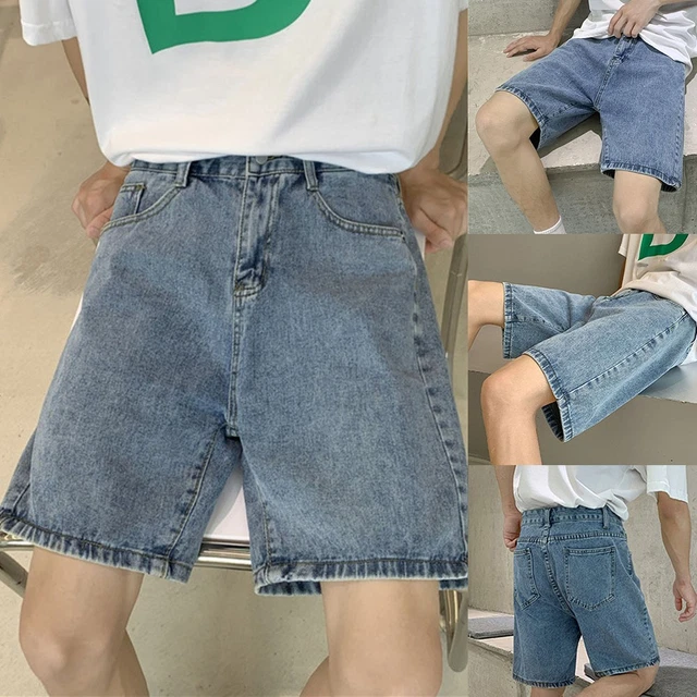 Short De Sport Homme En Coton - Taille élastique Avec Cordon, Coupe Décontractée - Pour Entraînement, Yoga, Loisirs - Confortable Et Pratique