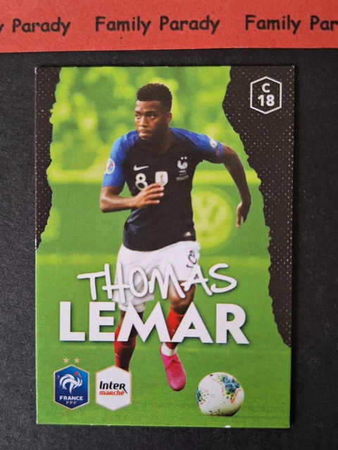 Lot De Cartes Foot Panini – Intermarché – Collection – État Neuf