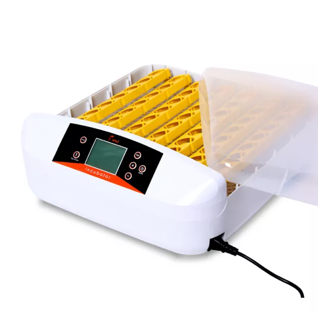 Digital Fully Automatic Temperature Control 56 Eggs Incubator with Egg Candler