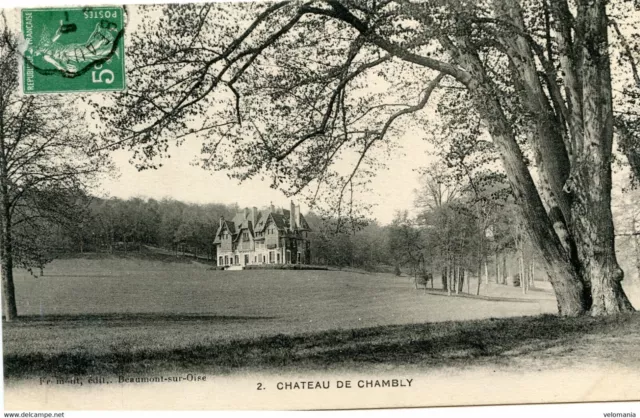 14645 cpa 60 Château de Chambly