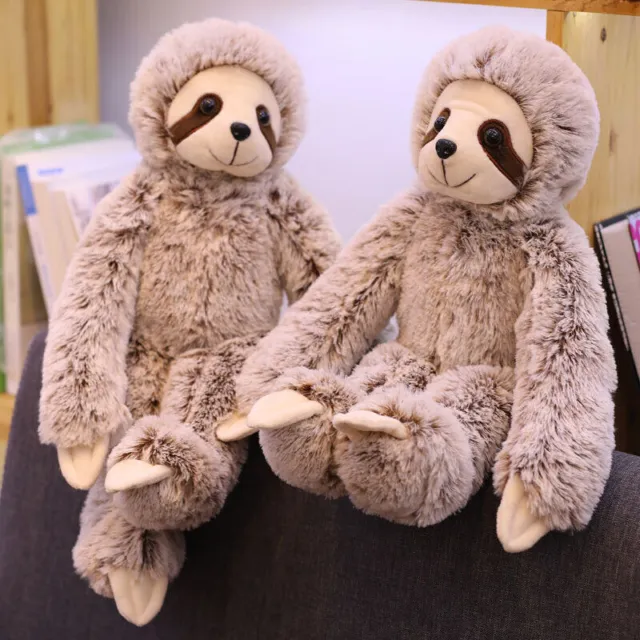 50 / 70cm Giant Sloth Plush Toy Soft Stuffed Doll Animal Teddy Kids Xmas Gift
