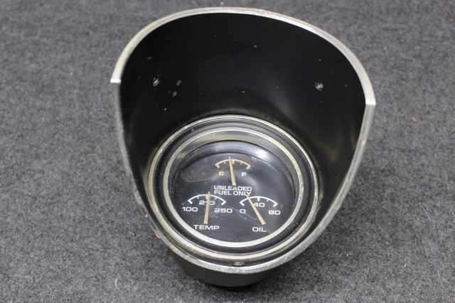 1973 73 1974 74 Oldsmobile Olds Cutlass Dash Gauge Cluster Fuel Oil ...