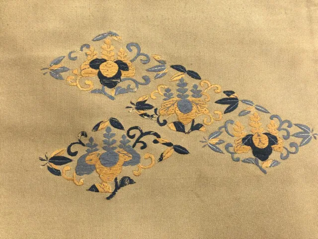 6225362: Japanese Kimono / Antique Nagoya Obi / Embroidery / Paulownia & Ara