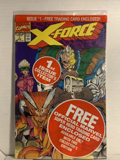 Marvel Comic X-FORCE #1 Issue August 1991 (Trading Card: X-Force)