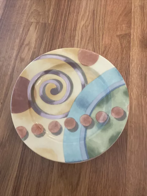 222 Fifth Europa set of 4 Salad Plates 8 7/8”