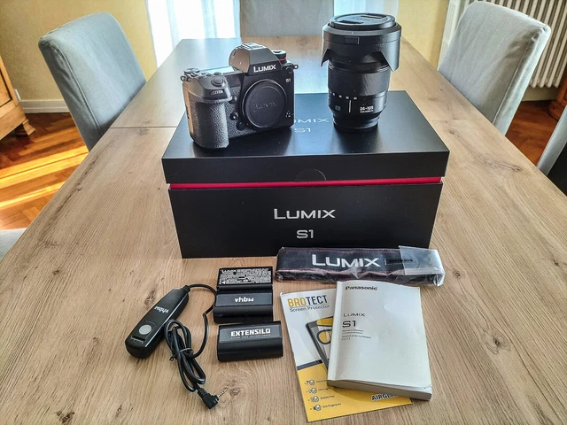 Panasonic S 1 plein format & objectif 24 -105 f4 seulement 9986 déclenchements