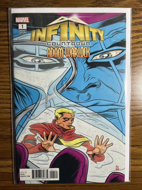 Infinity Countdown Adam Warlock 1 Nm/Nm+ Allred Variant  Marvel 2018 Gotg Mcu