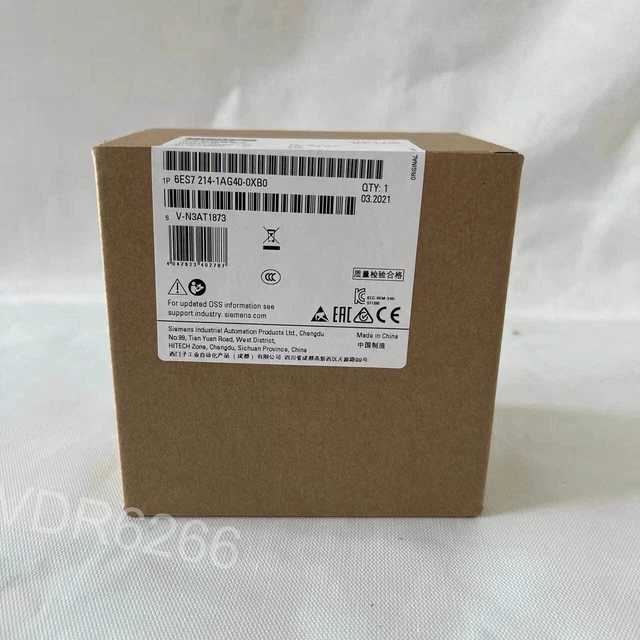New Siemens 6ES7 214-1AG40-0XB0 SIMATIC S7-1200 CPU 1214C 6ES7214-1AG40-0XB0
