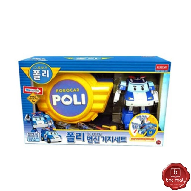 ROBOCAR POLI DELUXE Transformation Base Camp Playset Characters Toys