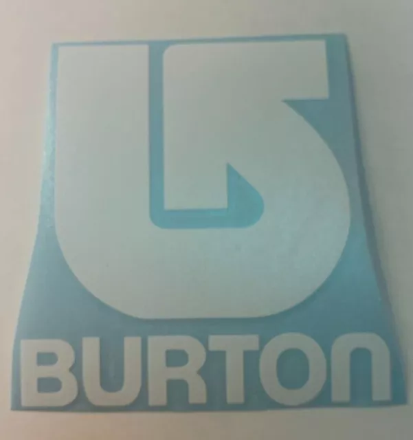 Burton Logo #3 - Die Cut Vinyl Decal Sticker Outdoor Vintage Snowboard Ski Skate