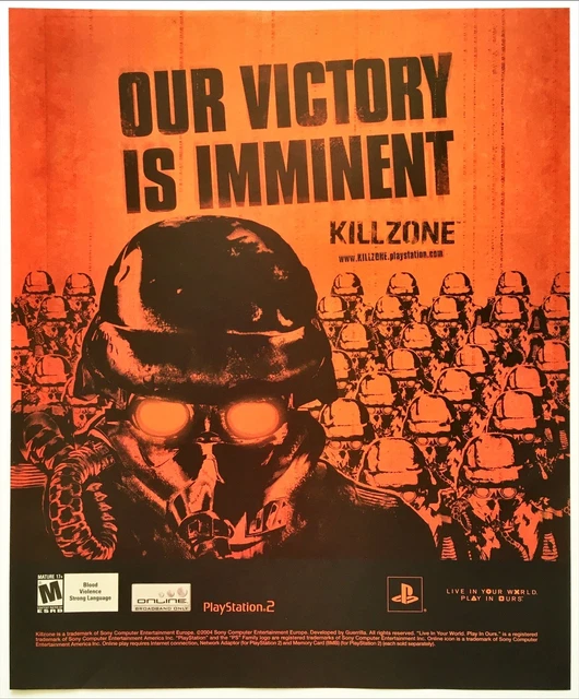Killzone Sur PS2 – Version Promo PAL – Boîte Sans Notice Mais Jeu Fonctionnel