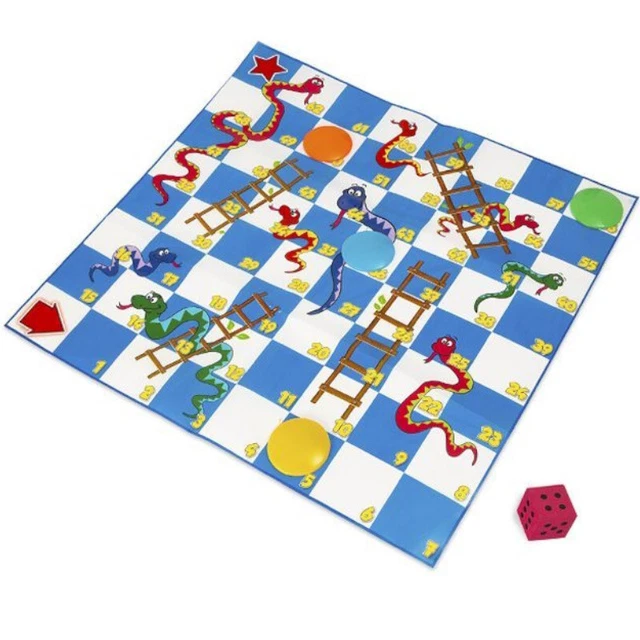 RIESIG SNAKES & Leitern Garten Brettspiel 90cm x Im Freien Haus Familie