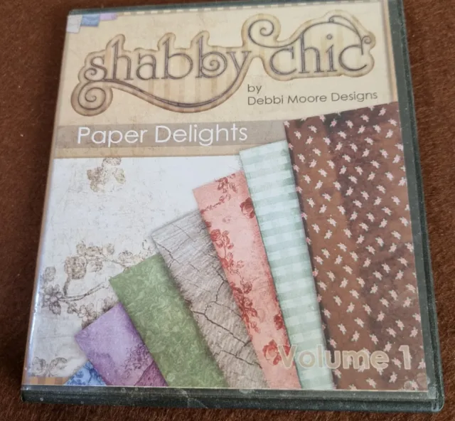Debbi Moore Designs Shabby Chic Paper Delights CD Rom (291226)