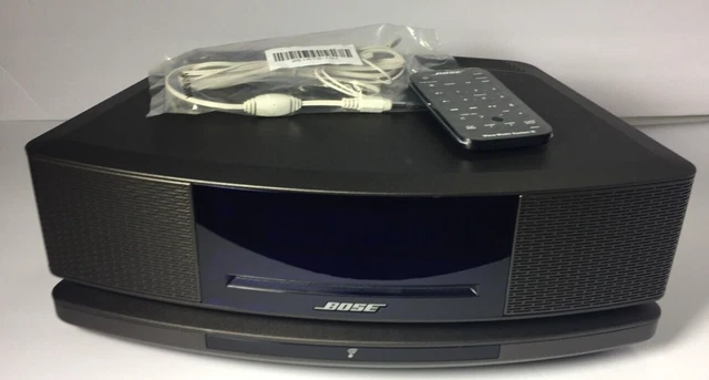 BOSE Wave Music System IV CD Radio WiFi Bluetooth w/SoundTouch Pedestal Remote