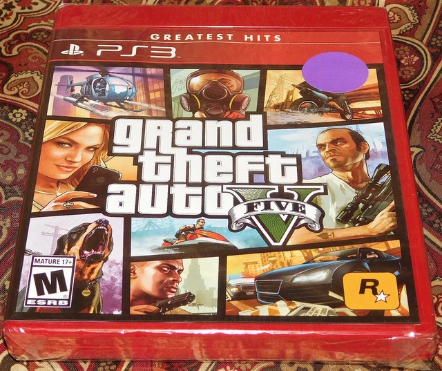 GRAND THEFT AUTO V GTA 5 Greatest Hits PS3 Sony PlayStation 3 Game