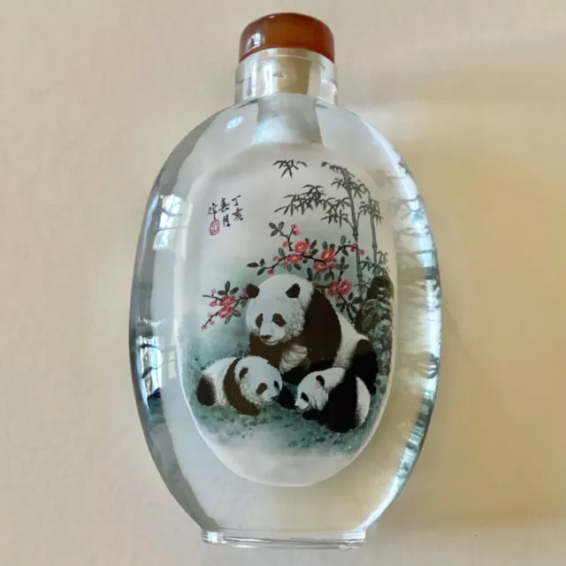 Set of 3 Handmade Blue and White Chinese Porcelain Snuff Bottles – Hand-Painted Decorative Collectibles for Home or Office Display ws2455S