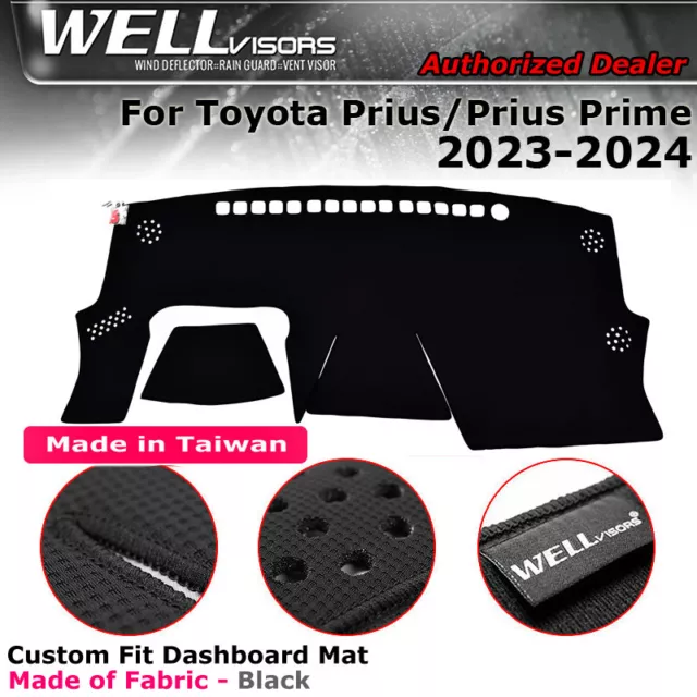 TABLEAU TAPIS HOUSSE Noir Pour Toyota 20232024 Prius Premier