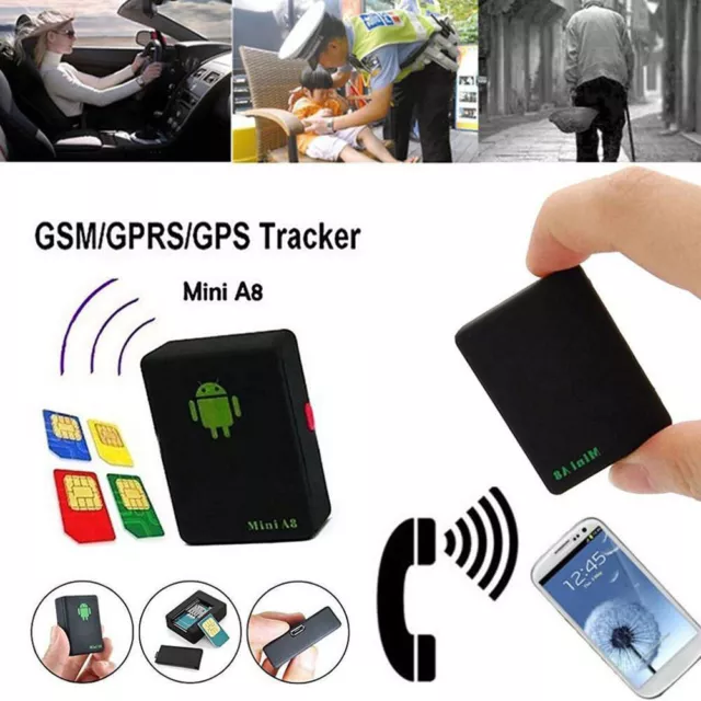 Mini GPS Smart GSM/GPRS Tracker Real-time Kid Pet Car Vehicle Locator Anti-Lost