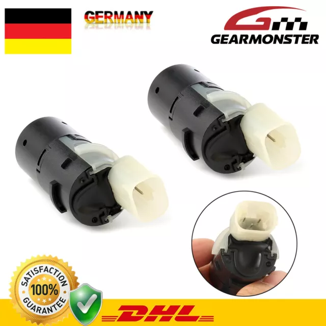 2X PDC Parksensor EINPARKHILFE FÜR BMW 3er E46 66206911831 3-POLIG Vorne Hinten