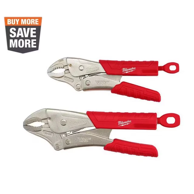 MILWAUKEE TORQUE LOCK Curved Jaw Locking Pliers Vise Vice Grip Clamp 2