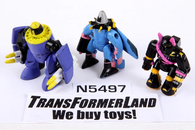 Cruzor, Deltoid, Strafe Series 2 100% Complete Zbots Micro Machines