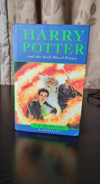 HARRY POTTER AND THE HALF BLOOD PRINCE RARE MISPRINT 1st EDITION HARDBACK.