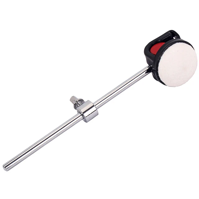 Palos de pedal bajo batería golpe de pedal cabeza de silicona