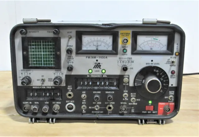 Aeroflex-IFR FM/AM-1100A Communications Service Monitor Power Tested