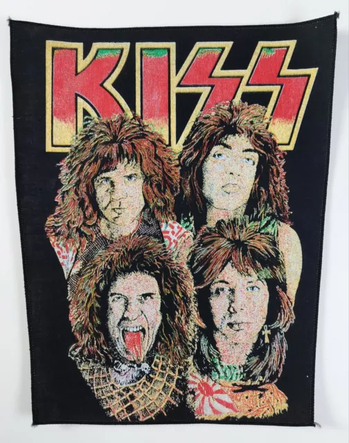 KISS vintage original backpatch accept Judas priest iron maiden quiet riot patch