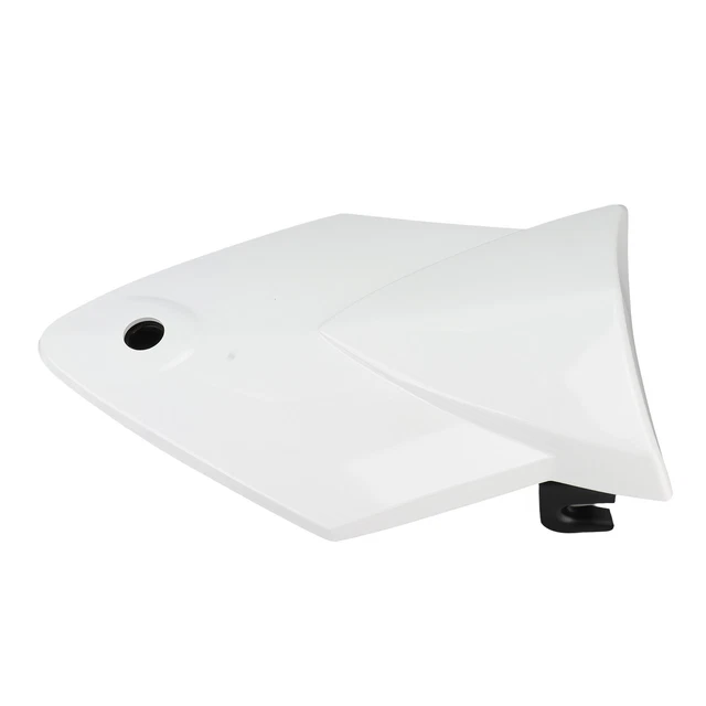 (White)Rear Fairing Cover High Strength Passenger Cover Break