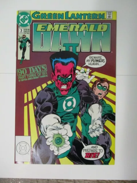 Green Lantern Emerald Dawn Ii #3 1991 Nm Near Mint 9.6 90 Days Dc Comics