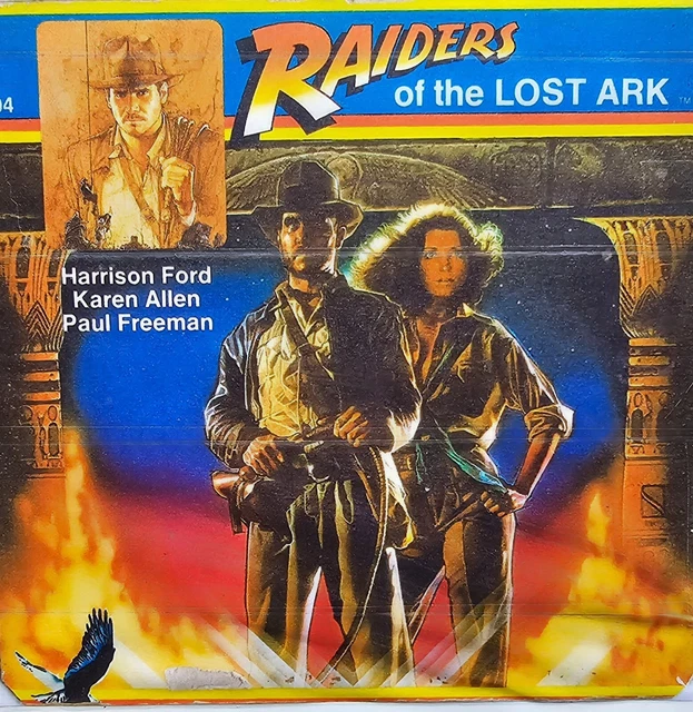 RAIDERS OF THE Lost Ark, Harrison Ford, Super 8Mm Col And Sound 400Ft