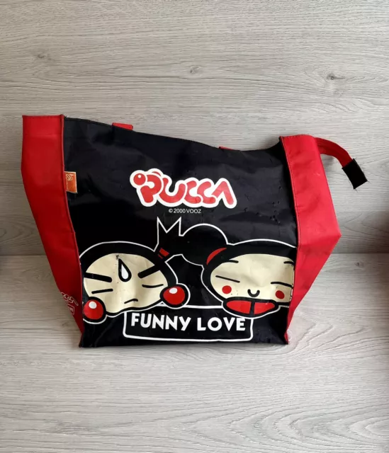 Rare Pucca Funny Love @ 2000 Vooz Bag