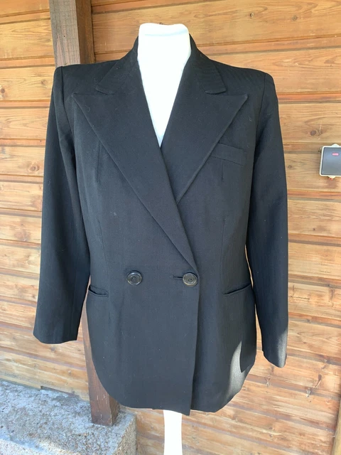 VESTE DE TAILLEUR pour femme en drap de laine poque 1940 EUR 22