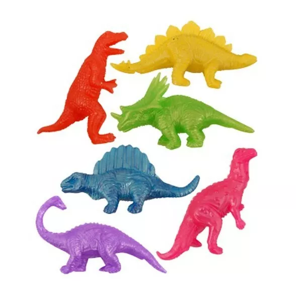 Stretch Dinosaurs Kids Gift Toys Play Fun Rubber Styles Party Bag Filler