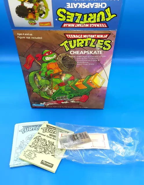 TMNT Cheapskate TMNT Teenage Mutant Ninja Turtles 1988 BOX JOKE BOOK ONLY