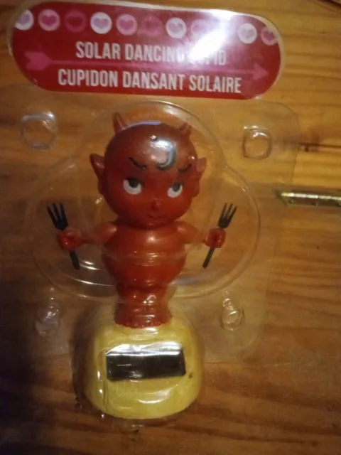 Juguete Bobblehead Con Energía Solar Dancing Devil Nuevo