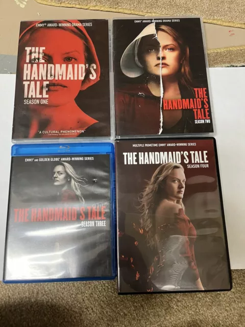 The Handmaid's Tale: Seasons 1-4 DVD, Season 3 Is Blu-ray