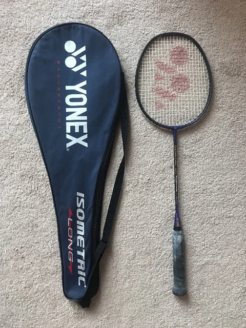 Yonex Racket Isometric YONEX BADMINTON RACKET Isometric 150 Long Squarespot Full Carbon ...