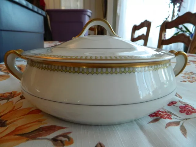 Haviland & Co. Limoges Schleiger #278 Covered Tureen/Casserole Dish         11-2