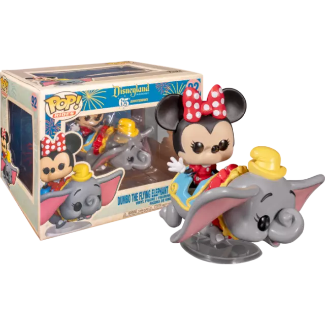 Minnie on Flying Dumbo Disneyland 65th Funko Pop Vinyl New in Box