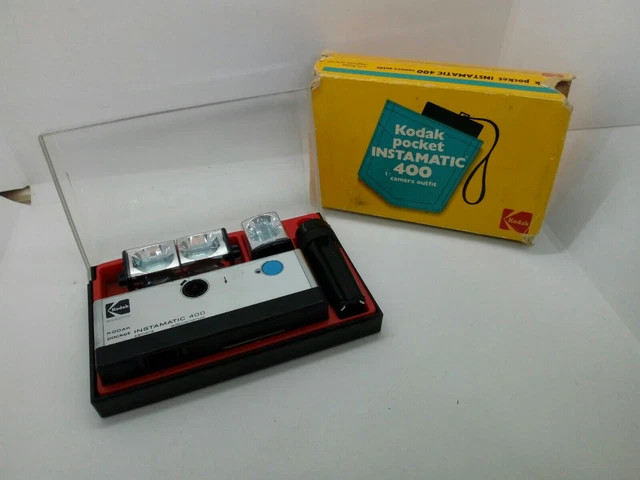 Appareil photo Kodak Instamatic 400 camera avec boîte d'origine