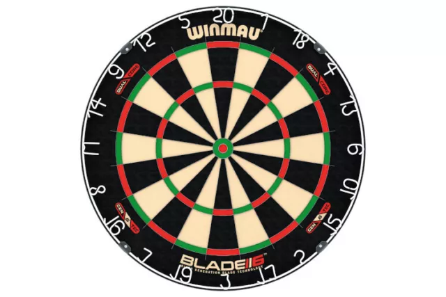 New 2023 Winmau Blade 6 Dual Core Professional Dart Board PDC endorsed