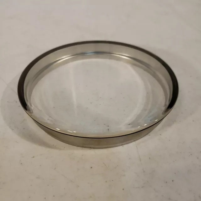 4" Diameter Replacement Conflat Glass Viewport For 6" 8" Conflat Recessed Flange