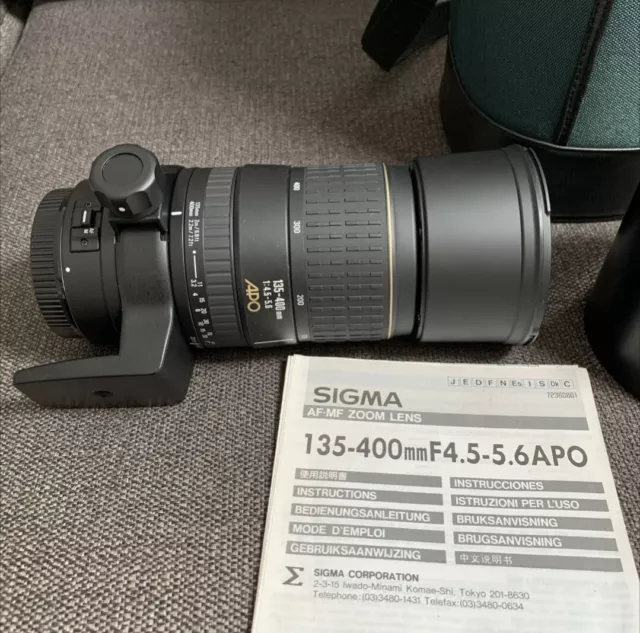 Sigma APO 135-400mm f4,5-5,6 Canon Ef