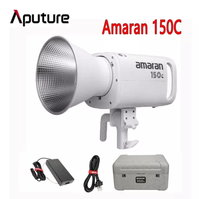 Luz de vídeo LED Aputure Amaran 150c 150W RGBWW Bowens 2500K-7500K control de aplicación
