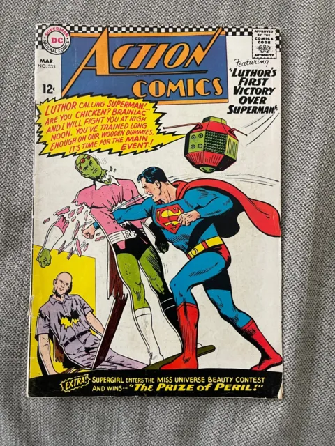 DCC: Action Comics #335 Superman Supergirl Lex Luthor FINE / VERY FINE DC Comics