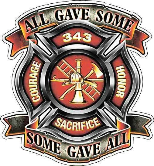 "All Gave Some, Some Gave All" Military Honor Soldier Vinyl Decal Sticker - White