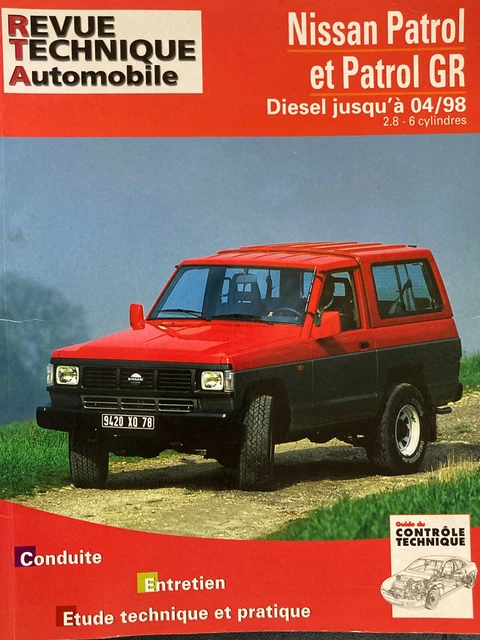 Revue Technique Automobile Nissan Patrol GR Turbo D - RTA Expert - Occasion Très Bon État