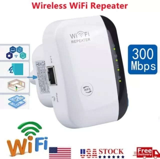 Extensor Amplificador Repetidor De Señal WIFI Largo Alcance Inalambrico